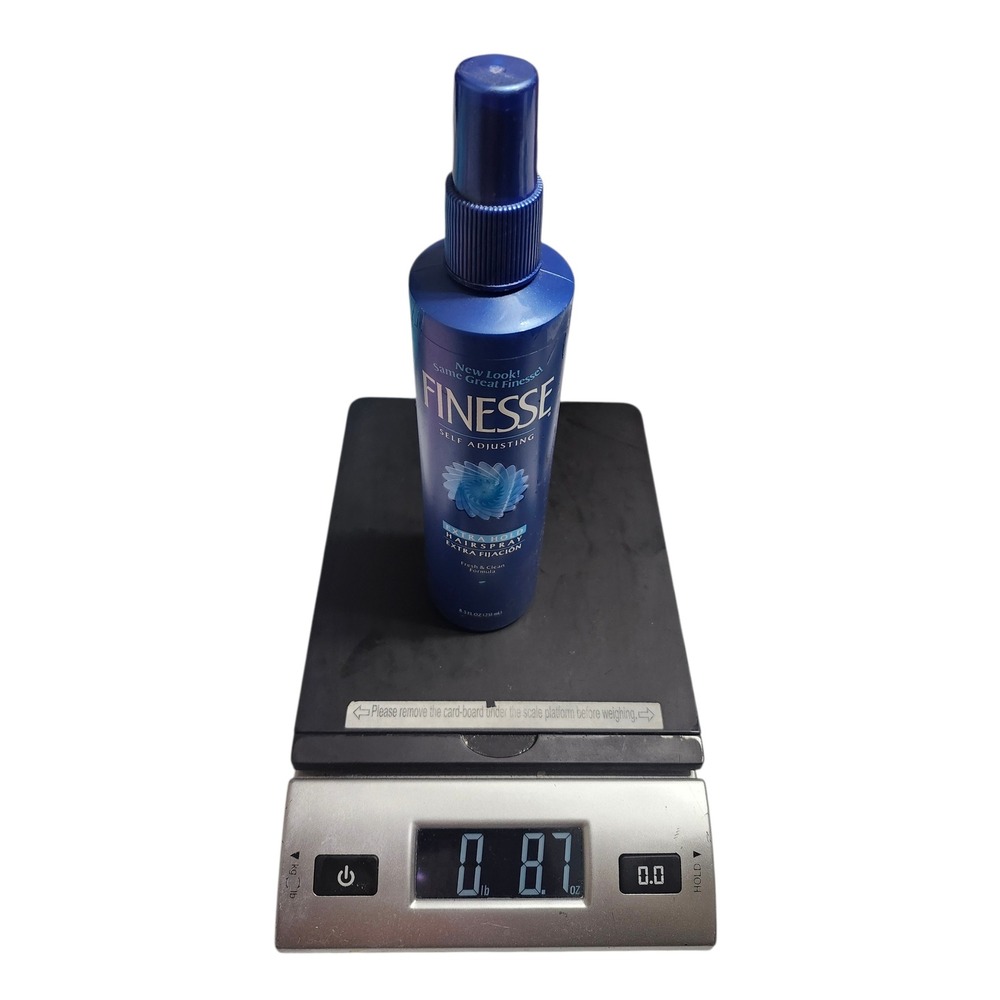 Finesse Self Adjusting Extra Hold Hairspray Fresh & Clean Formula 8.5 fl oz Pump